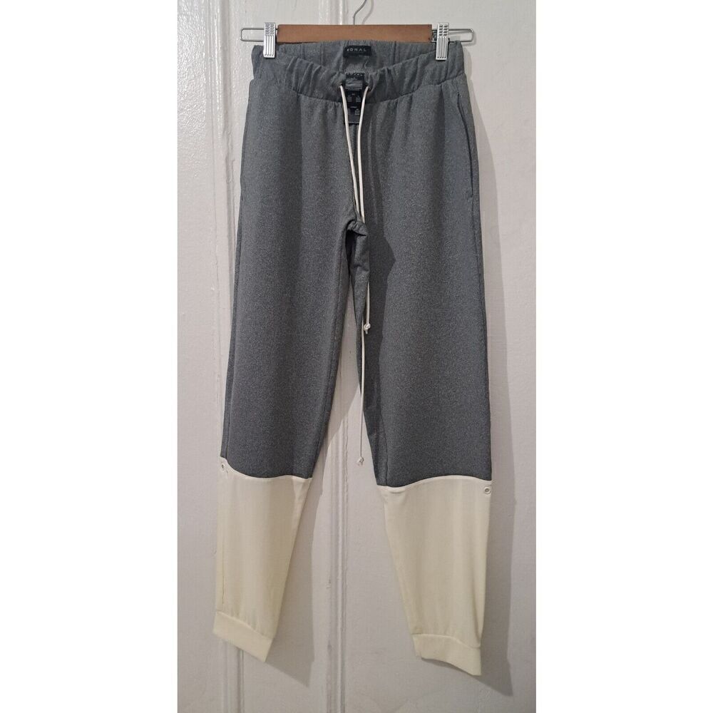 Koral Leggings Small  Gray Women’s IMMERSION Activewear Jogger SweatPants Mesh